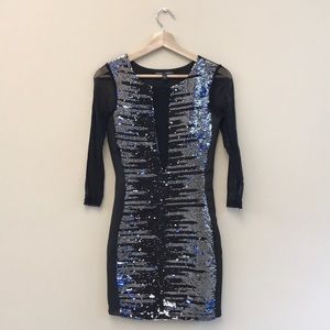 Bebe sequins dress